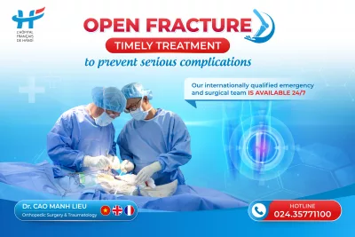 OPEN FRACTURE &#8211; TIMELY TREATMENT TO PREVENT SERIOUS COMPLICATIONS