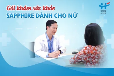 Gói khám sức khỏe Sapphire dành cho Nữ
