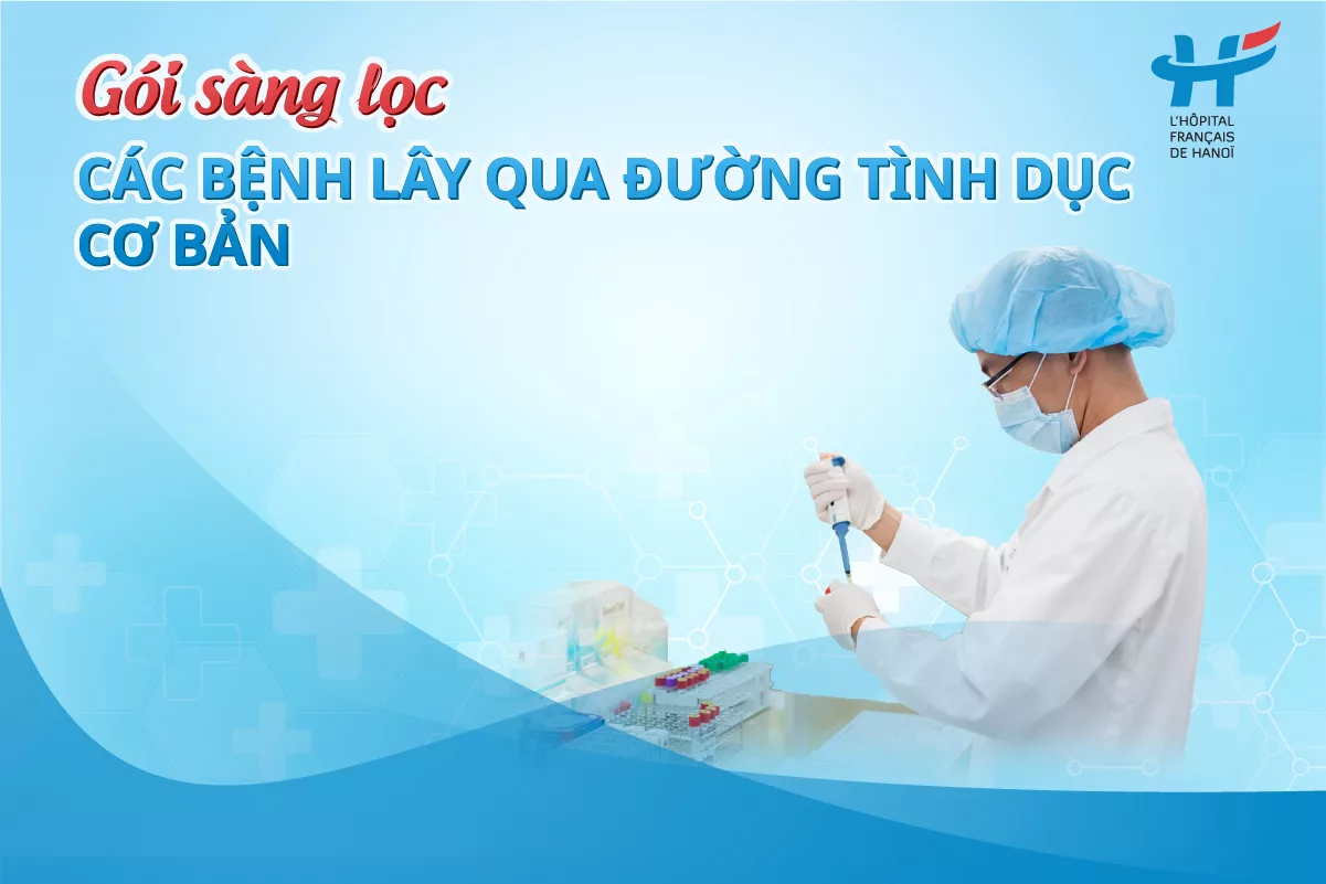 Gói sàng lọc bệnh lý lây qua đường tình dục cơ bản