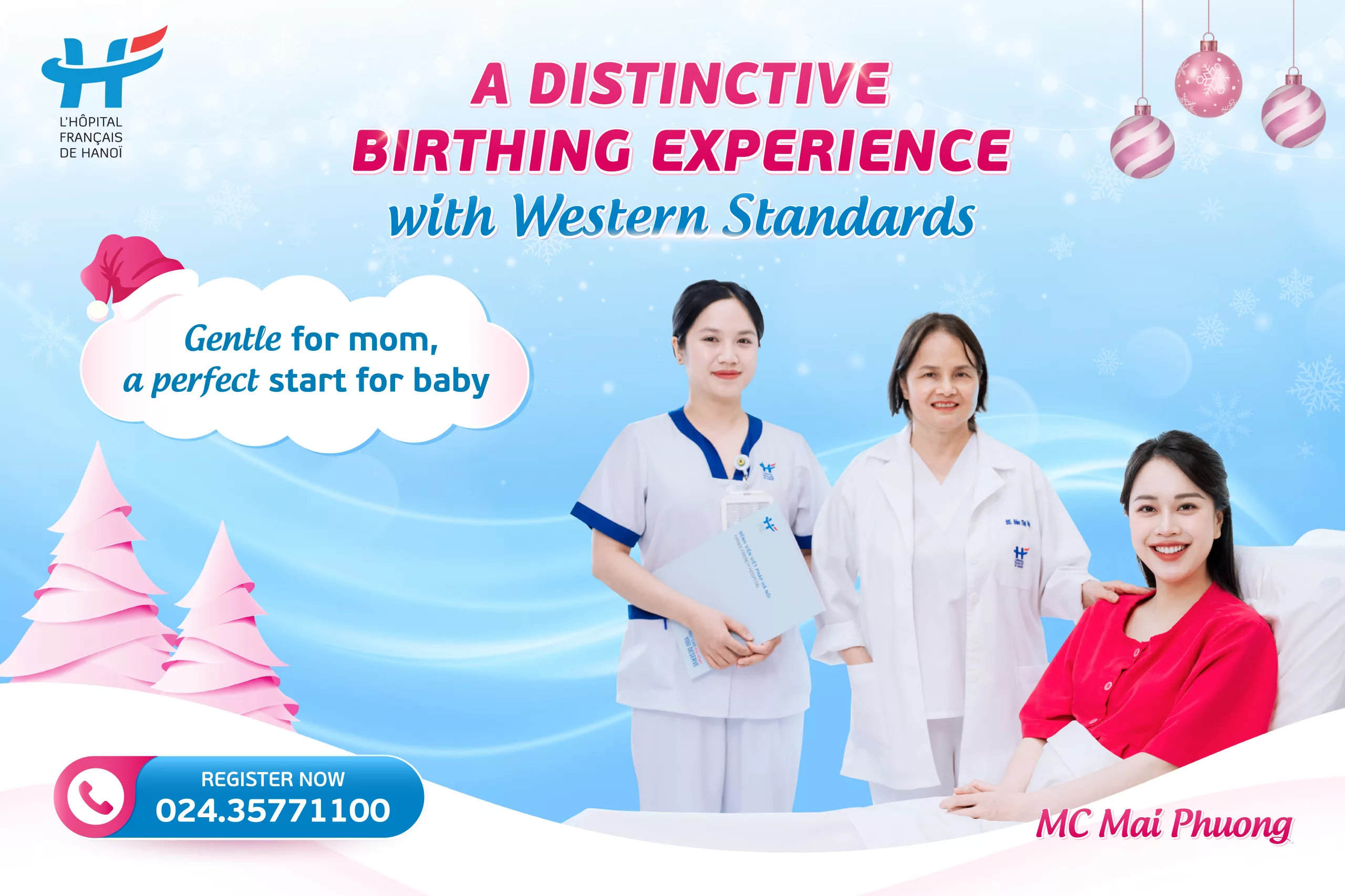 A DISTINCTIVE BIRTHING EXPERIENCE WITH WESTERN STANDARDS