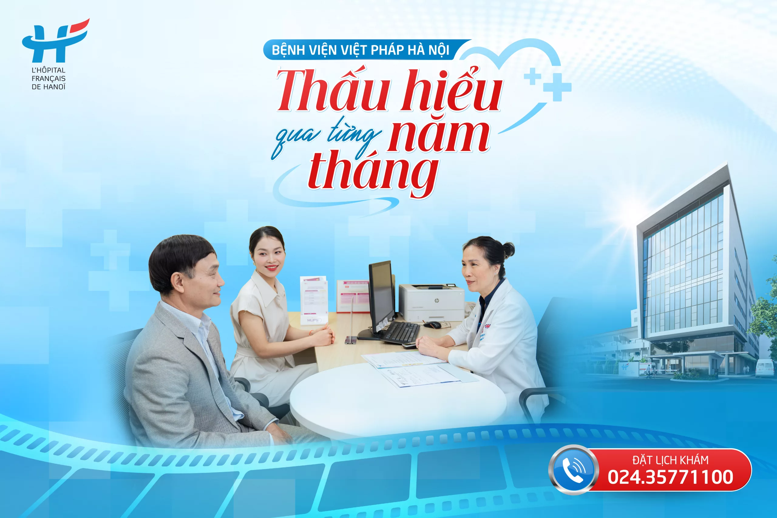 Bệnh viện Việt Pháp Hà Nội – Thấu hiểu qua từng năm tháng