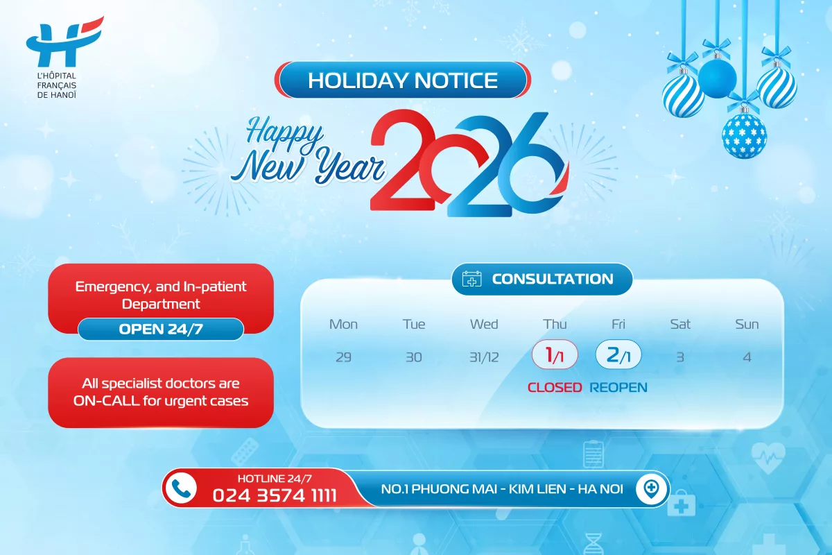 HOLIDAY NOTICE - HAPPY NEW YEAR 2026