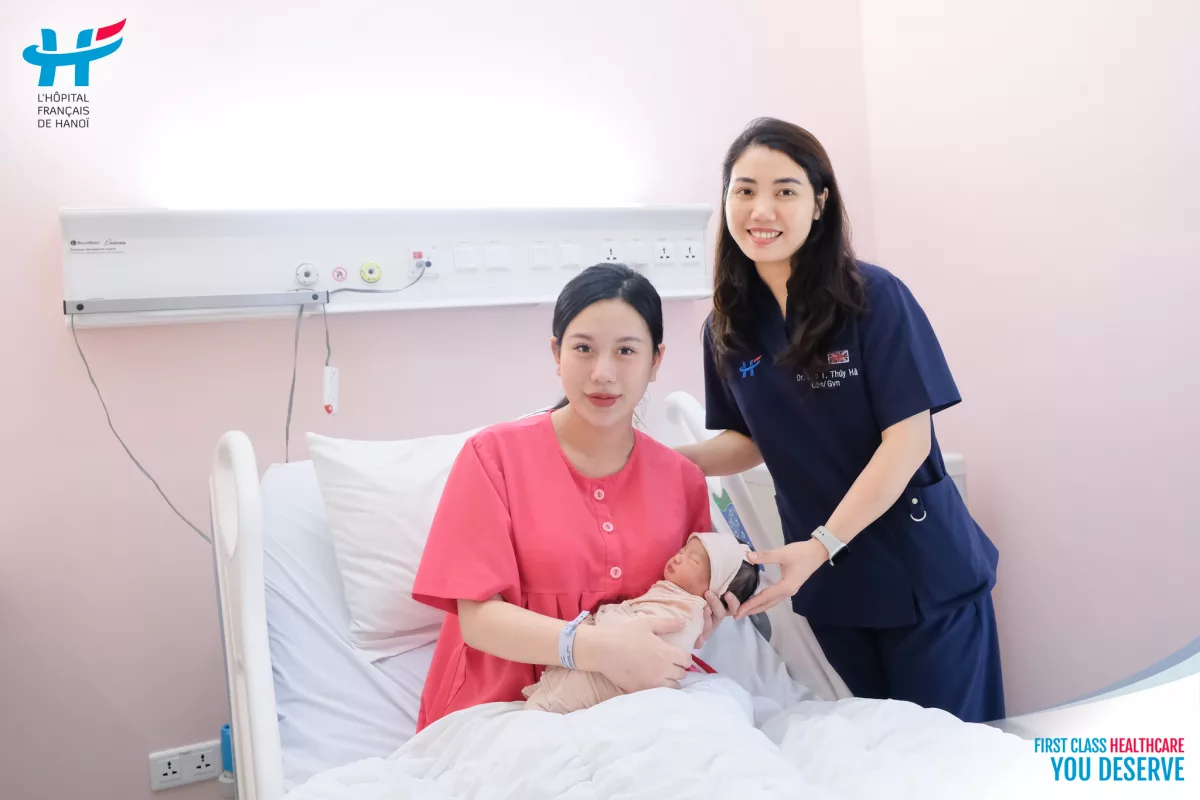 Xử trí thành công rối loạn nhịp tim hiếm gặp ở thai nhi, giúp mẹ sinh thường thuận lợi tại HFH