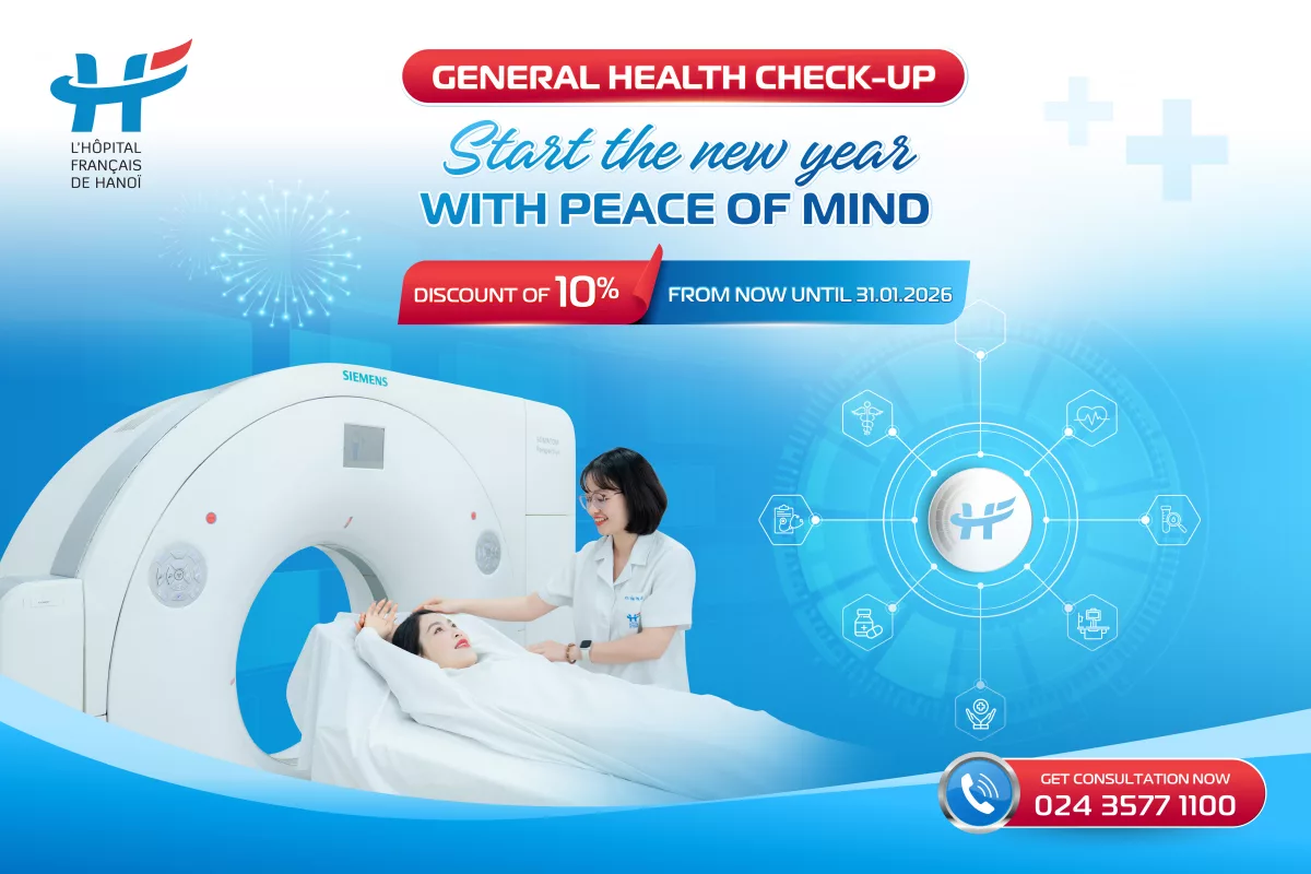 GENERAL HEALTH CHECK-UP – START THE NEW YEAR WITH PEACE OF MIND