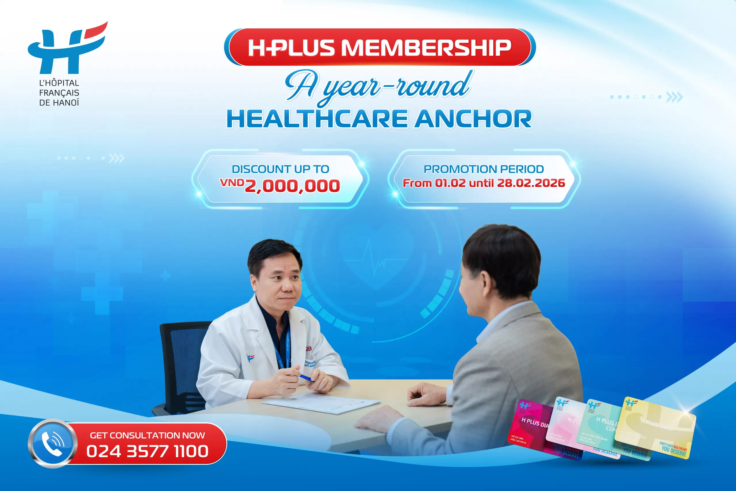 H PLUS MEMBERSHIP: A YEAR-ROUND HEALTHCARE ANCHOR