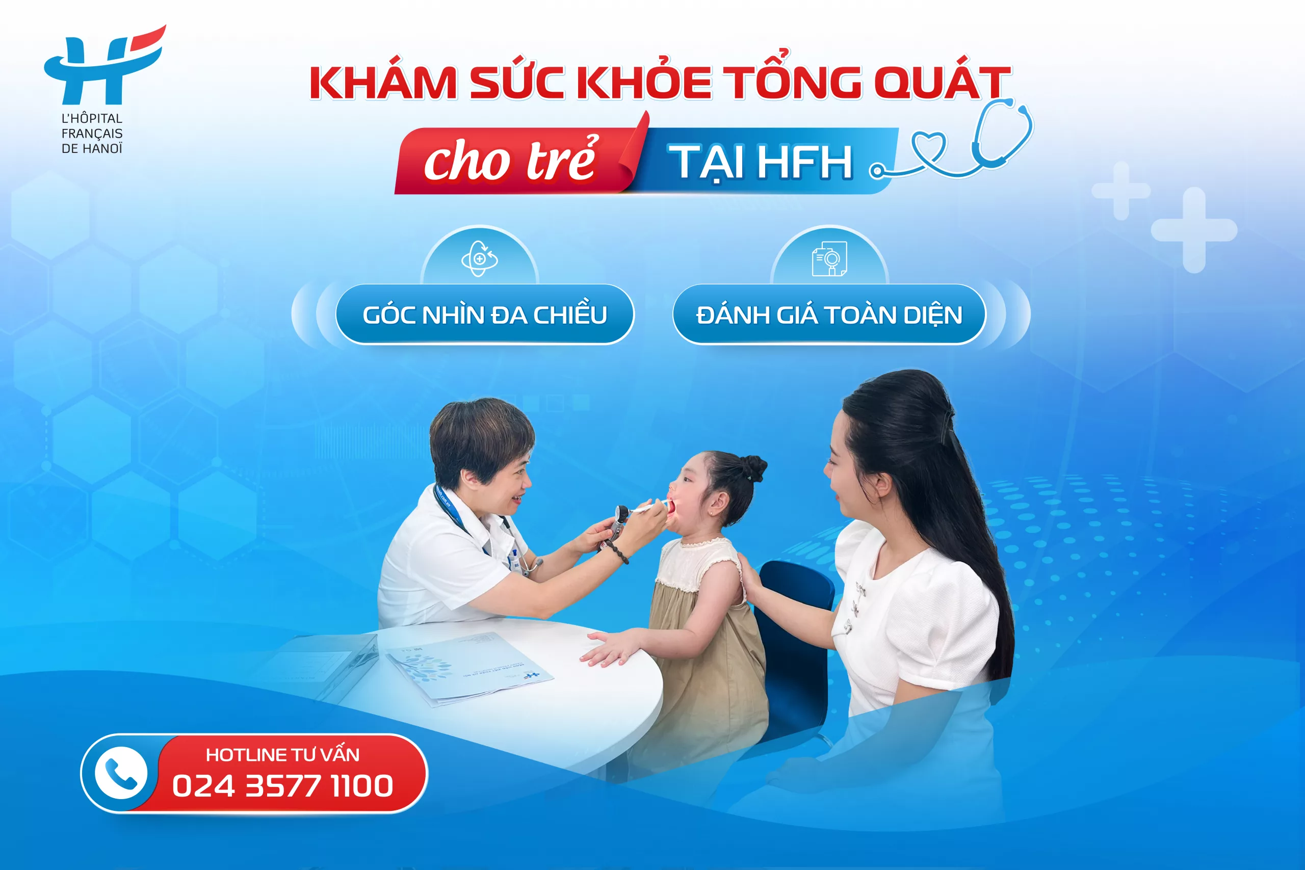 KHÁM SỨC KHỎE TỔNG QUÁT CHO TRẺ TẠI HFH