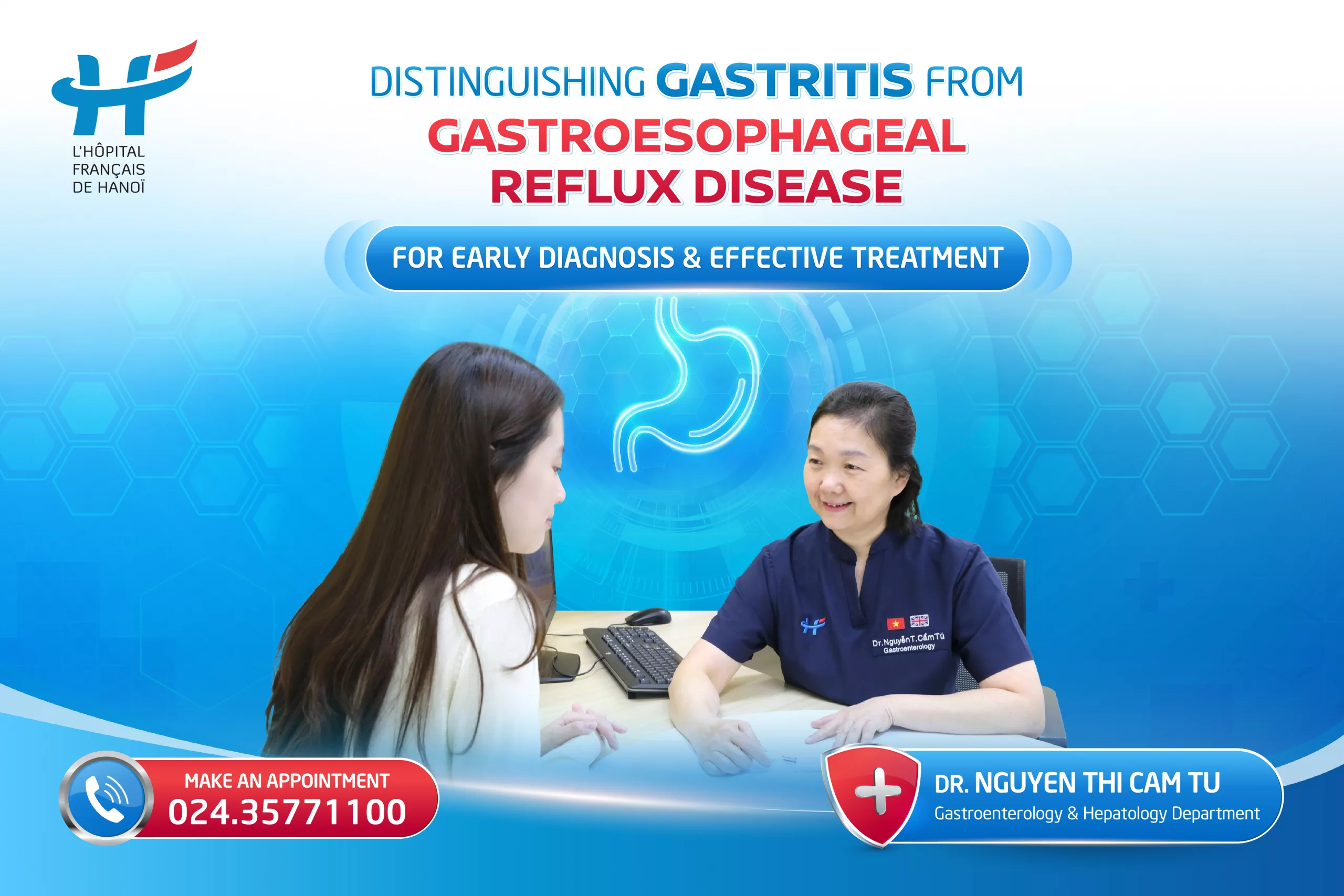 DISTINGUISHING GASTRITIS FROM GASTROESOPHAGEAL REFLUX DISEASE FOR EARLY DIAGNOSIS AND EFFECTIVE TREATMENT