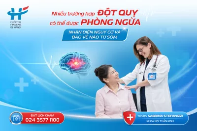 NHIỀU TRƯỜNG HỢP ĐỘT QUỴ CÓ THỂ PHÒNG NGỪA: NHẬN DIỆN NGUY CƠ VÀ BẢO VỆ NÃO TỪ SỚM
