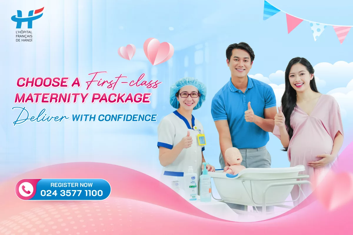 Choose a First-class Maternity Package - Deliver with confidence