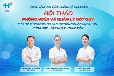Thư mời tham dự Hội thảo: “PHÒNG NGỪA VÀ QUẢN LÝ ĐỘT QUỴ – Chia sẻ từ chuyên gia vì cuộc sống khỏe mạnh hơn”
