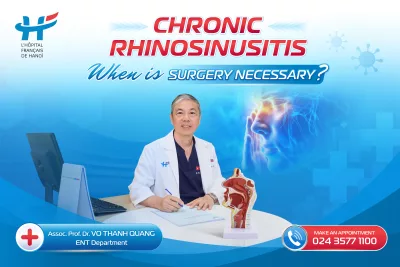 CHRONIC RHINOSINUSITIS: WHEN IS SURGERY NECESSARY?