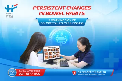 PERSISTENT CHANGES IN BOWEL HABITS: A WARNING SIGN OF COLORECTAL POLYPS AND DISEASE