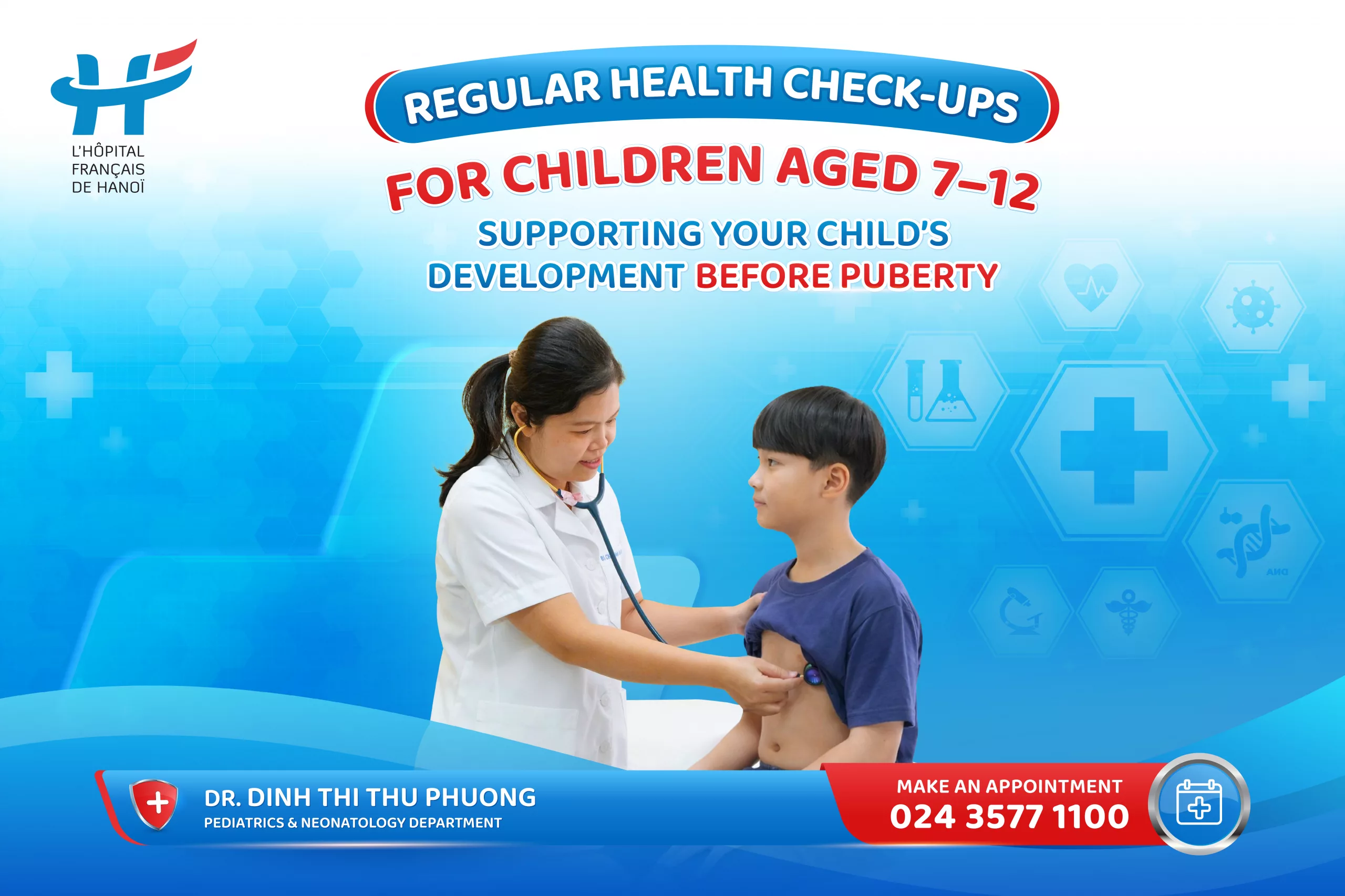 REGULAR HEALTH CHECK-UPS FOR CHILDREN AGED 7–12: SUPPORTING YOUR CHILD’S DEVELOPMENT BEFORE PUBERTY