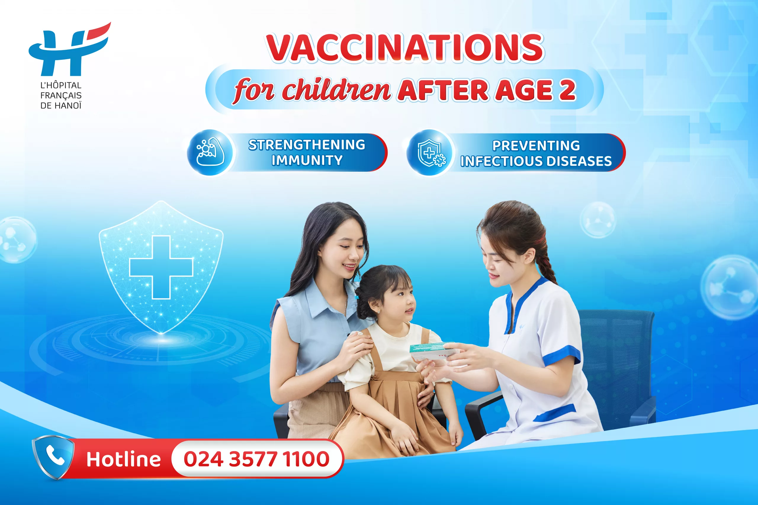 VACCINATIONS FOR CHILDREN AFTER AGE 2: STRENGTHENING IMMUNITY – PREVENTING INFECTIOUS DISEASES