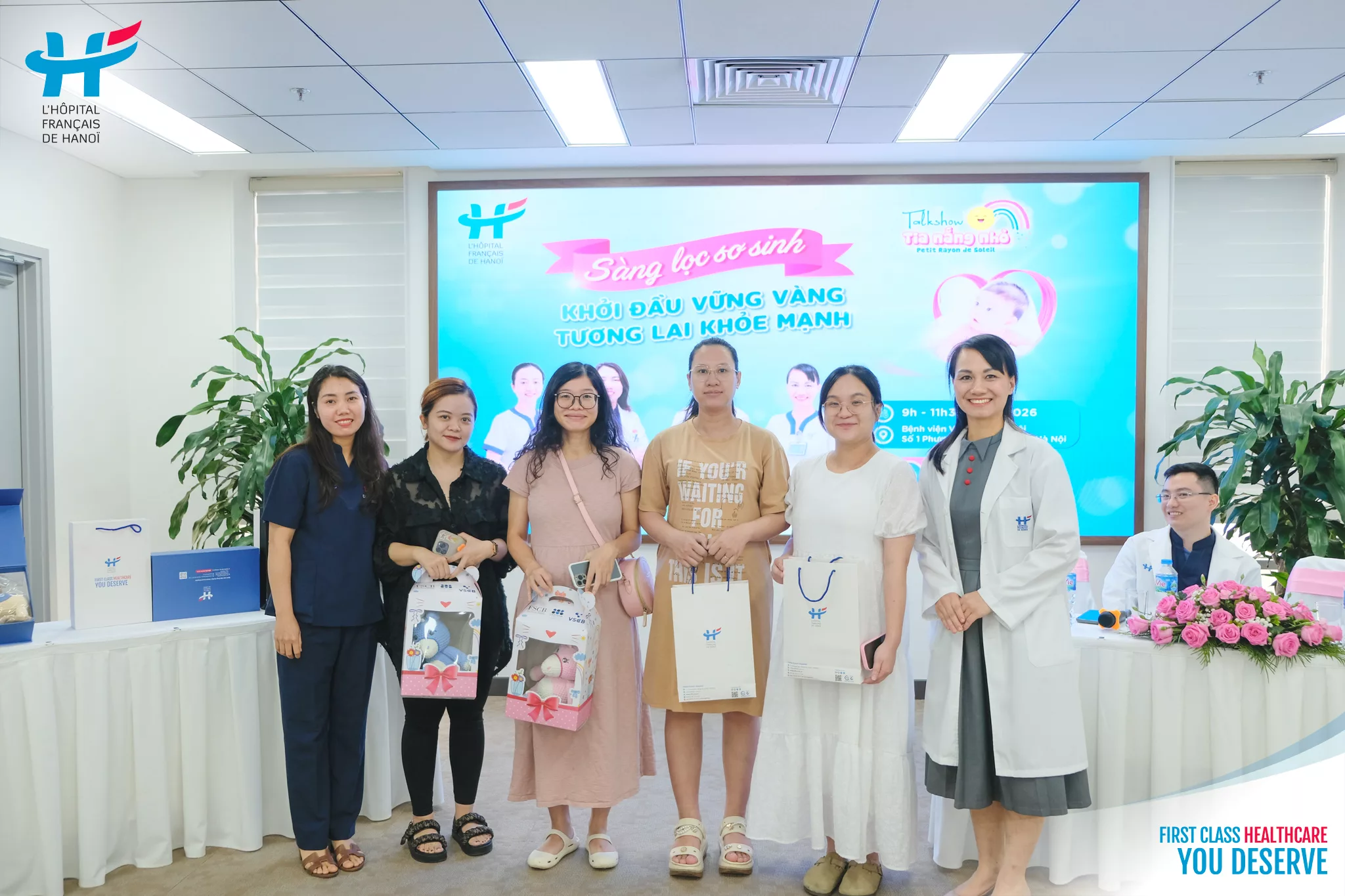 TALKSHOW “SÀNG LỌC SƠ SINH – KHỞI ĐẦU VỮNG VÀNG, TƯƠNG LAI KHỎE MẠNH”