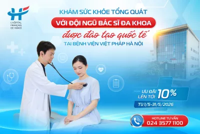 KHÁM SỨC KHỎE TỔNG QUÁT VỚI ĐỘI NGŨ BÁC SĨ ĐA KHOA ĐƯỢC ĐÀO TẠO QUỐC TẾ