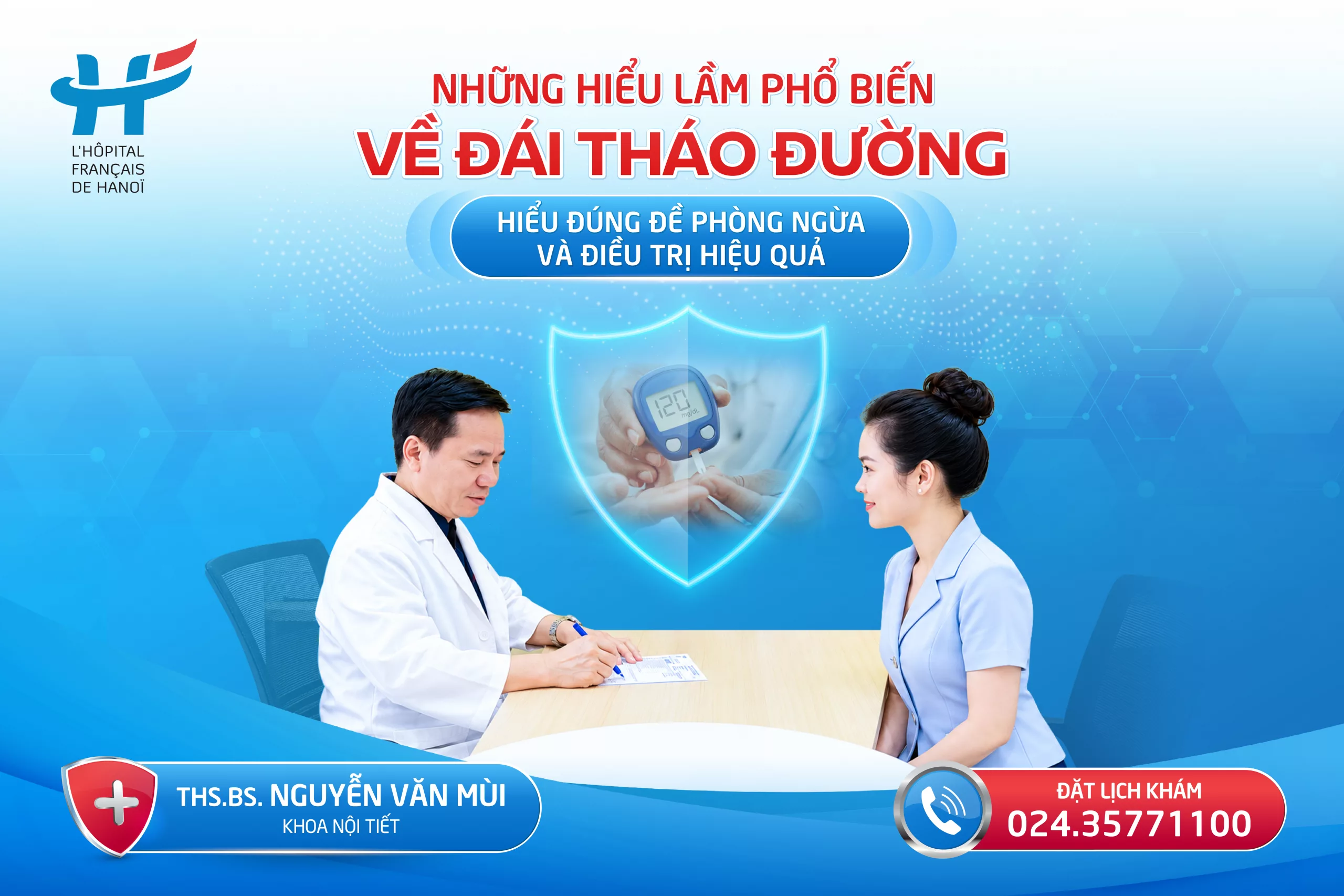 NHỮNG HIỂU LẦM PHỔ BIẾN VỀ ĐÁI THÁO ĐƯỜNG: HIỂU ĐÚNG ĐỂ PHÒNG NGỪA VÀ ĐIỀU TRỊ HIỆU QUẢ