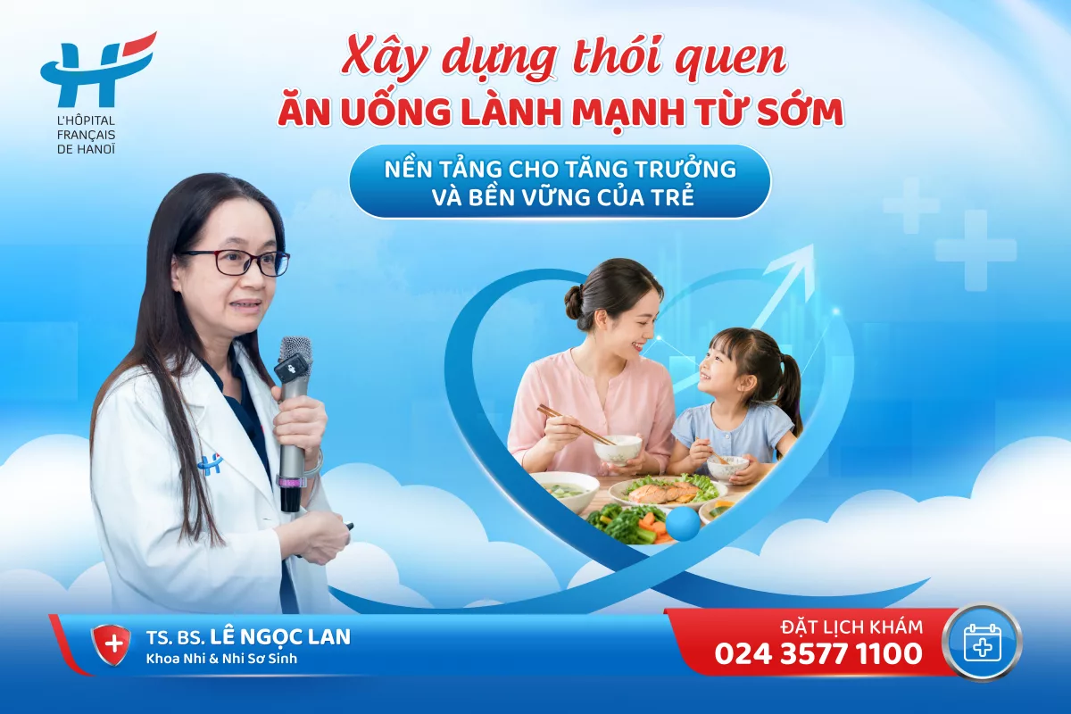 Xây dựng thói quen ăn uống lành mạnh từ sớm – Nền tảng cho tăng trưởng bền vững của trẻ