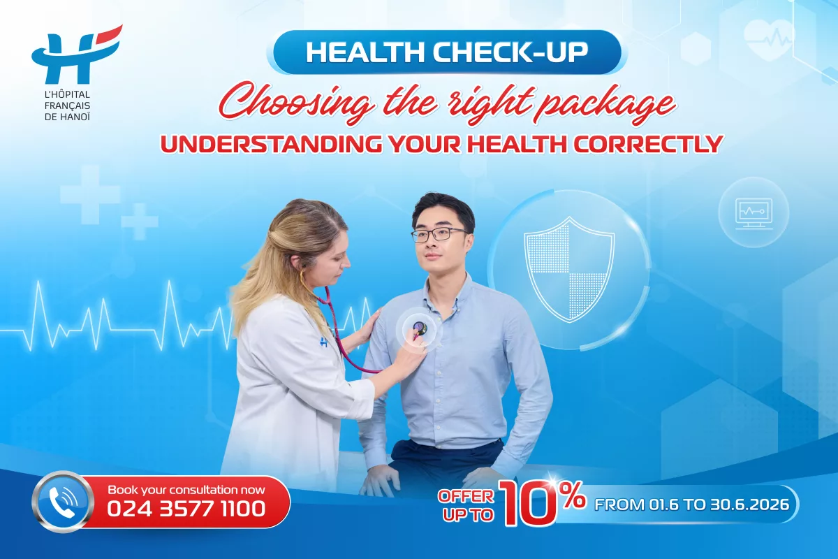 HEALTH CHECK-UP: CHOOSING THE RIGHT PACKAGE, UNDERSTANDING YOUR HEALTH CORRECTLY