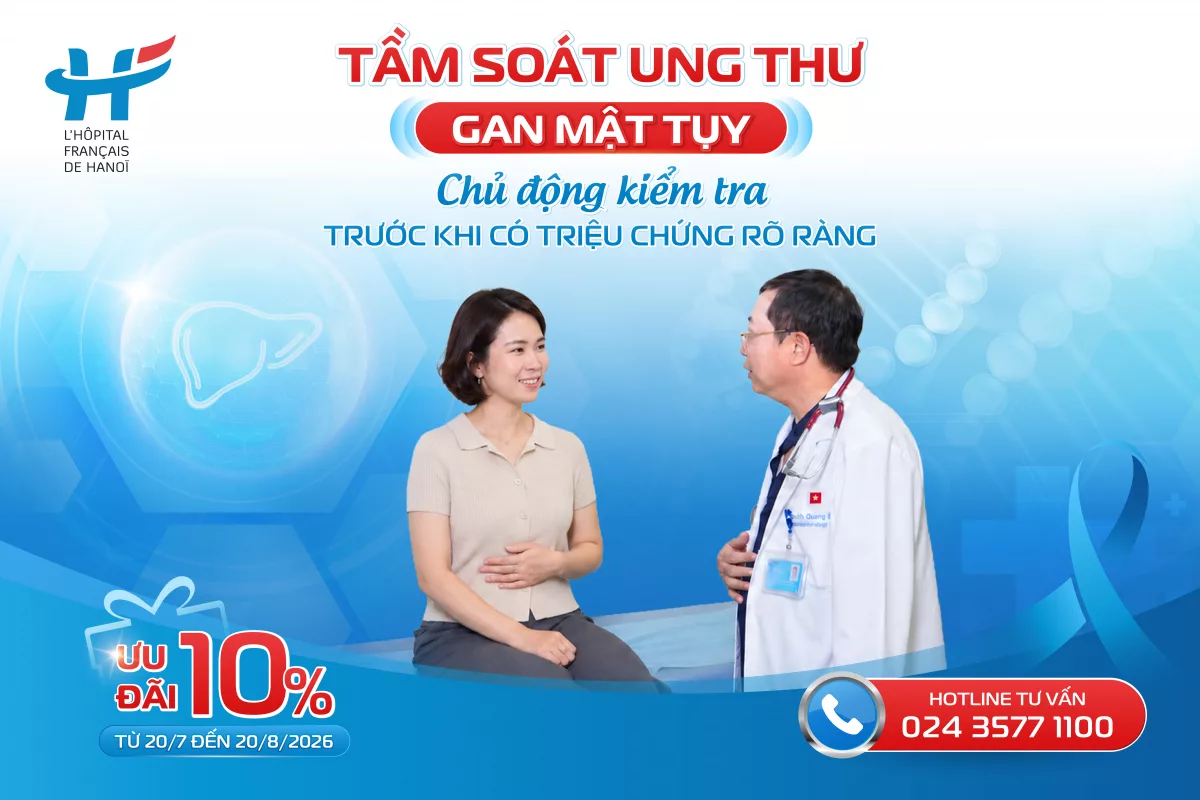 TẦM SOÁT UNG THƯ GAN MẬT TỤY: CHỦ ĐỘNG KIỂM TRA TRƯỚC KHI CÓ TRIỆU CHỨNG RÕ RÀNG