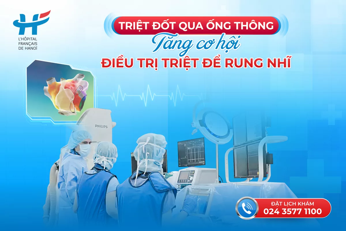 TRIỆT ĐỐT QUA ỐNG THÔNG: TĂNG CƠ HỘI ĐIỀU TRỊ TRIỆT ĐỂ RUNG NHĨ