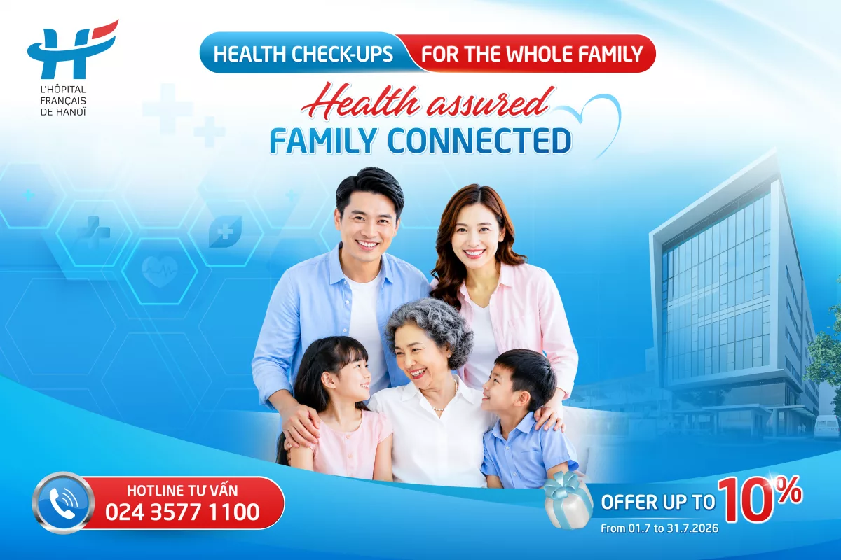 HEALTH CHECK-UPS FOR THE WHOLE FAMILY: Health assured, family connected