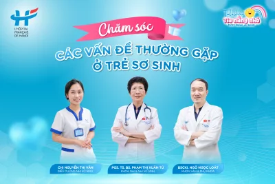MỜI MẸ THAM DỰ TALKSHOW “CHĂM SÓC CÁC VẤN ĐỀ THƯỜNG GẶP Ở TRẺ SƠ SINH”