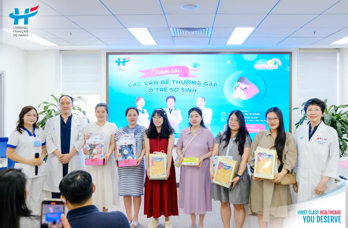 TALKSHOW "CHĂM SÓC CÁC VẤN ĐỀ THƯỜNG GẶP Ở TRẺ SƠ SINH" – CÙNG CHA MẸ VỮNG TIN ĐỒNG HÀNH TRONG NHỮNG NGÀY ĐẦU ĐỜI CỦA BÉ