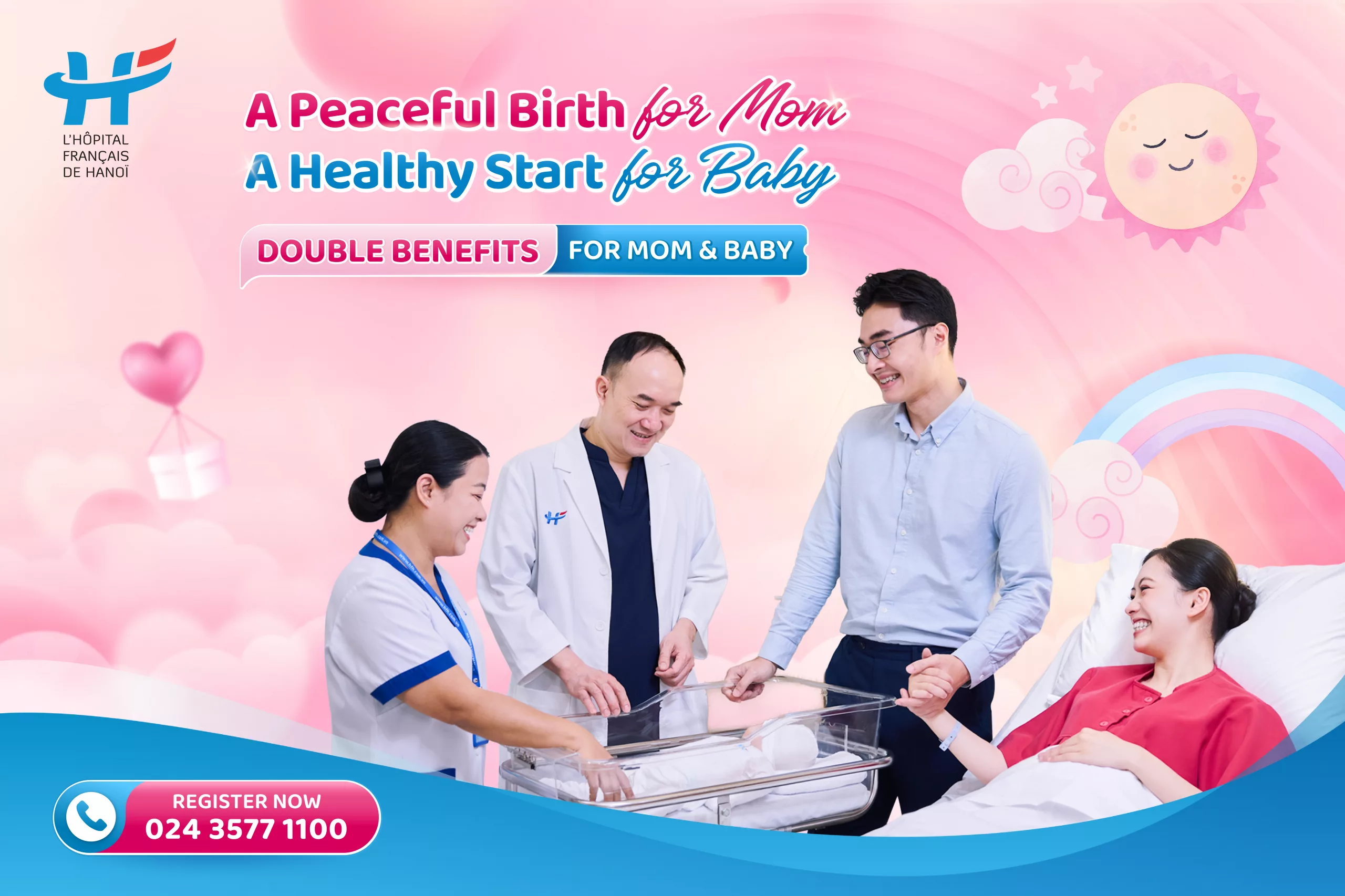 A Peaceful Birth for Mom, a Healthy Start for Baby