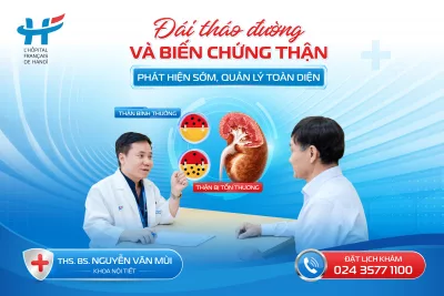 ĐÁI THÁO ĐƯỜNG VÀ BIẾN CHỨNG THẬN: PHÁT HIỆN SỚM, QUẢN LÝ TOÀN DIỆN