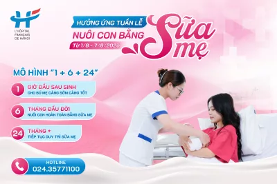 HƯỞNG ỨNG TUẦN LỄ NUÔI CON BẰNG SỮA MẸ