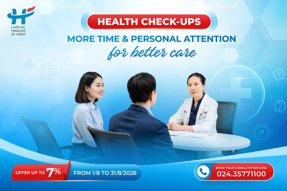 HEALTH CHECK-UPS: MORE TIME AND PERSONAL ATTENTION FOR BETTER CARE