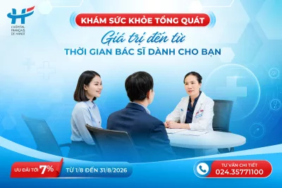 KHÁM SỨC KHỎE TỔNG QUÁT: GIÁ TRỊ ĐẾN TỪ THỜI GIAN BÁC SĨ DÀNH CHO BẠN