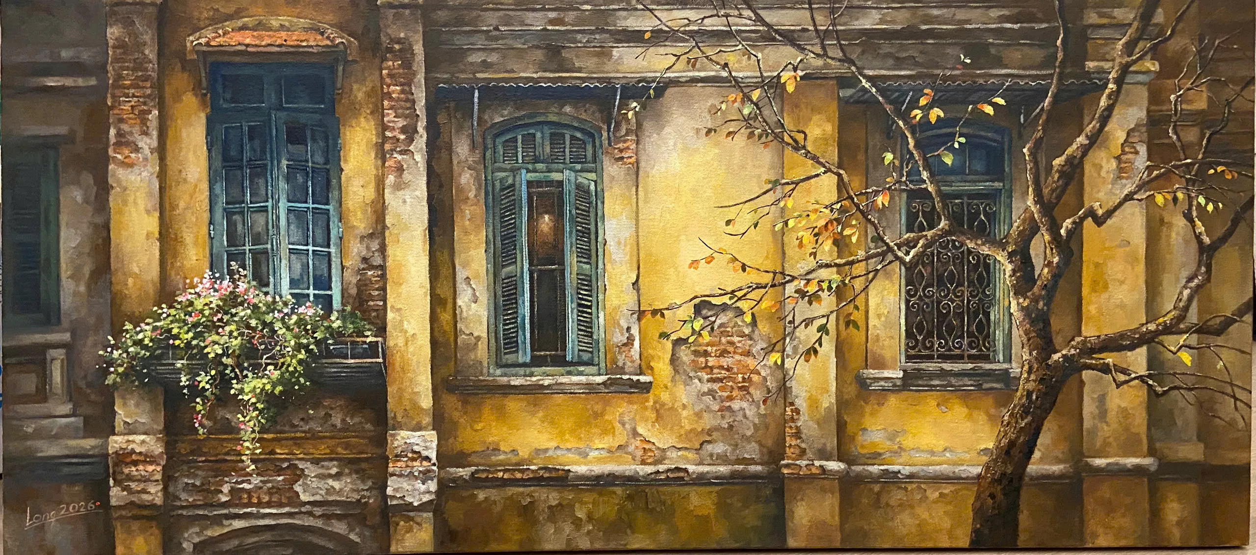 DEAF ARTIST TRAN NAM LONG AND A TRIBUTE IN BRUSHSTROKES AT THE HANOI FRENCH HOSPITAL