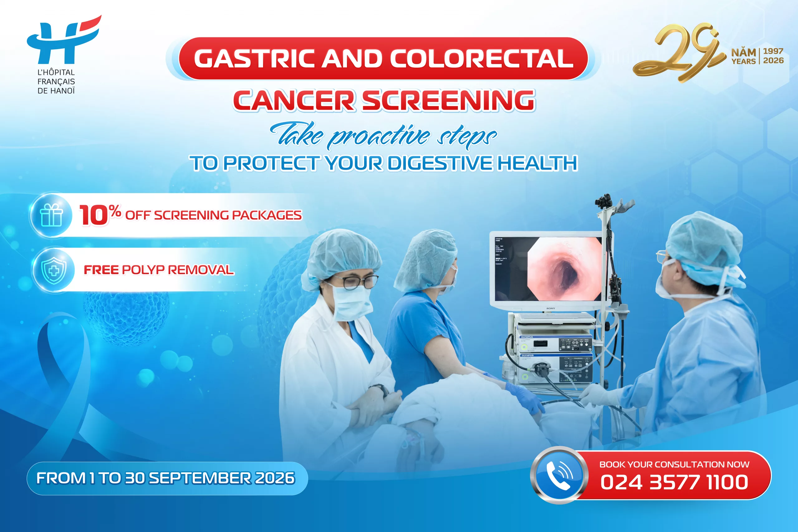 GASTRIC AND COLORECTAL CANCER SCREENING