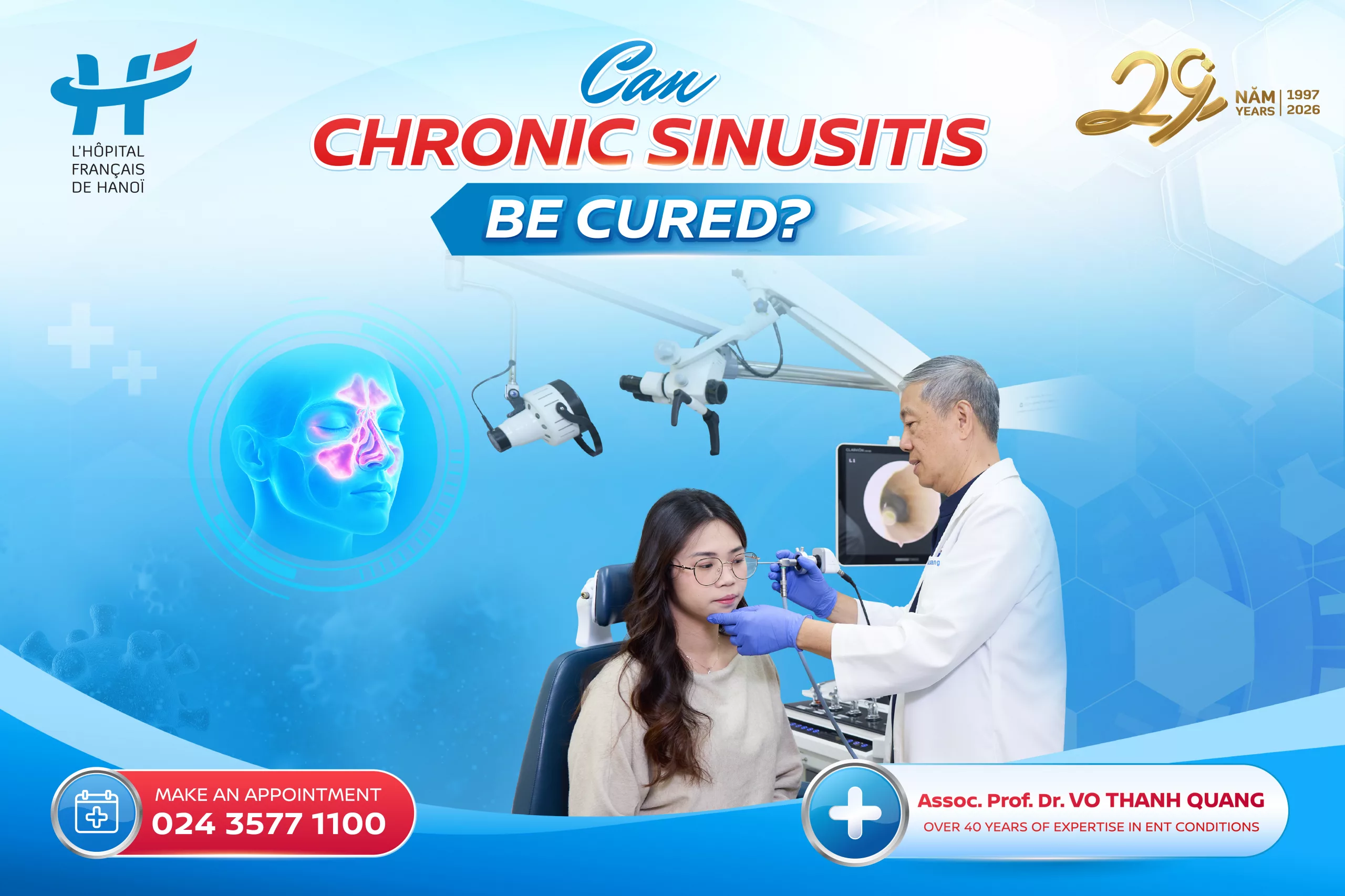 CAN CHRONIC SINUSITIS BE CURED?