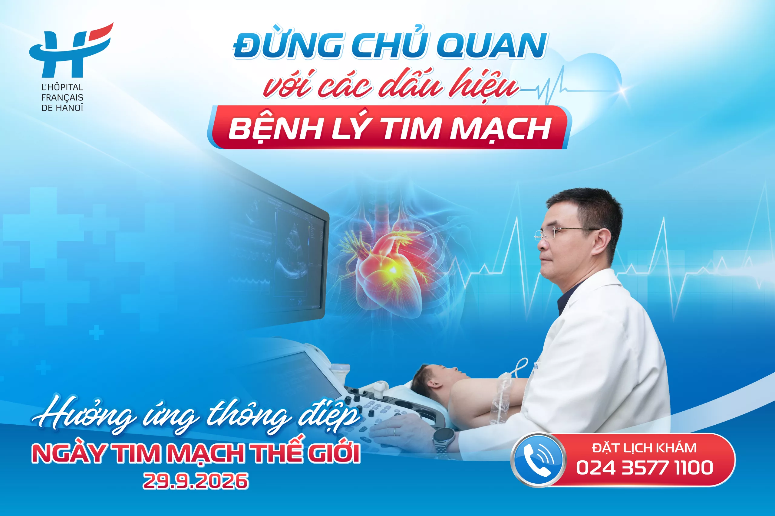 ĐỪNG CHỦ QUAN VỚI CÁC DẤU HIỆU BỆNH LÝ TIM MẠCH
