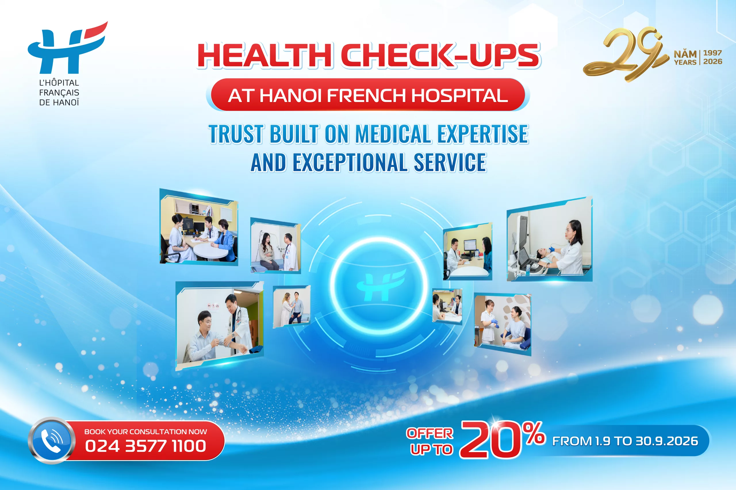 HEALTH CHECK-UPS AT HANOI FRENCH HOSPITAL