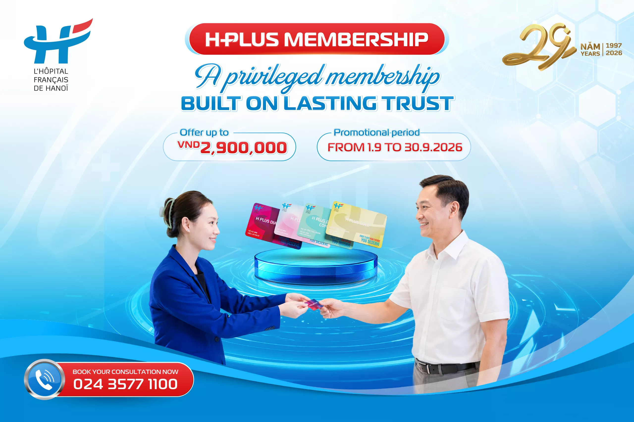H PLUS MEMBERSHIP – A PRIVILEGED MEMBERSHIP BUILT ON LASTING TRUST