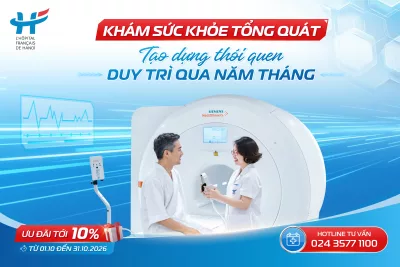 KHÁM SỨC KHỎE TỔNG QUÁT: TẠO DỰNG THÓI QUEN, DUY TRÌ QUA NĂM THÁNG