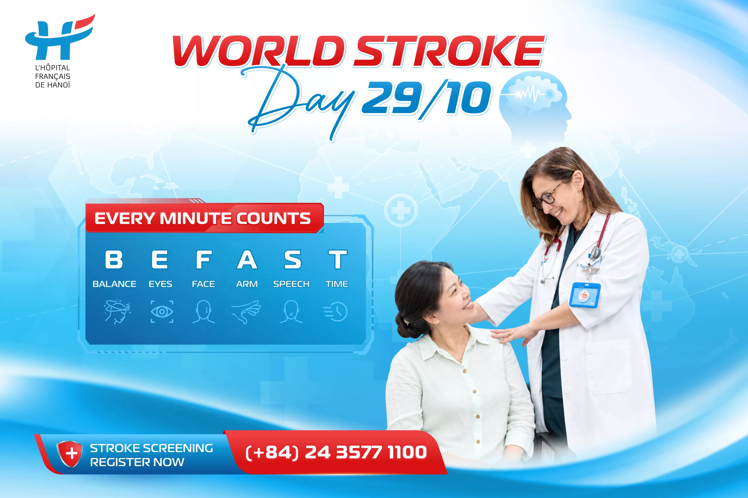 WORLD STROKE DAY 2026: EVERY MINUTE COUNTS