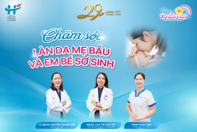 MỜI MẸ THAM DỰ TALKSHOW “CHĂM SÓC LÀN DA MẸ BẦU VÀ EM BÉ SƠ SINH”